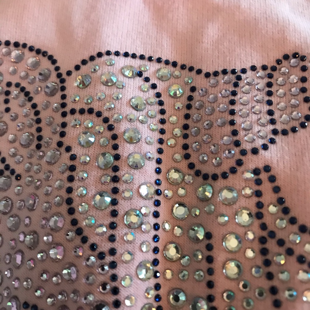 Girls Cynthia Rowley pink sweatshirt size s (4) - Picture 4 of 7